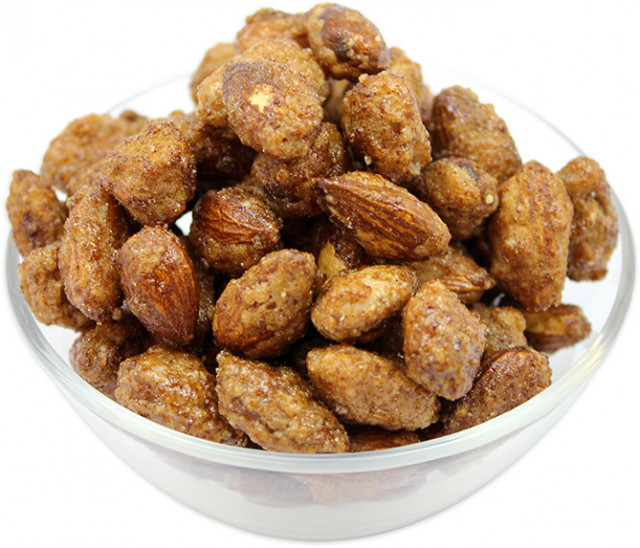 Wholesale Roasted Almonds with Honey & Cinnamon | Nuts in Bulkhoney & cinnamon in bulk