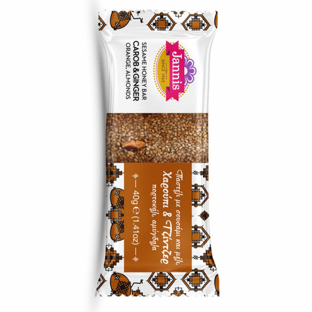 Wholesale Sesame & Honey Snack Bar with Carob | Nuts in Bulk